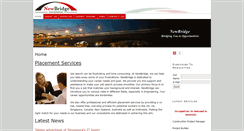 Desktop Screenshot of newbridgerecruitment.com